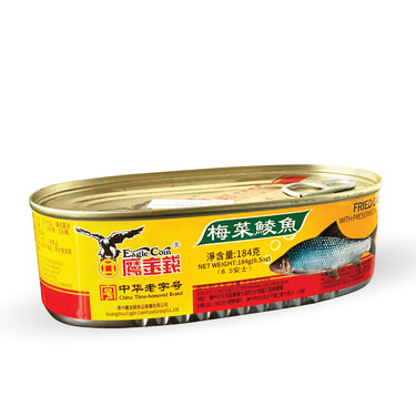 Eagle Coin Fried Dace with Preserved Vegetable (184g)